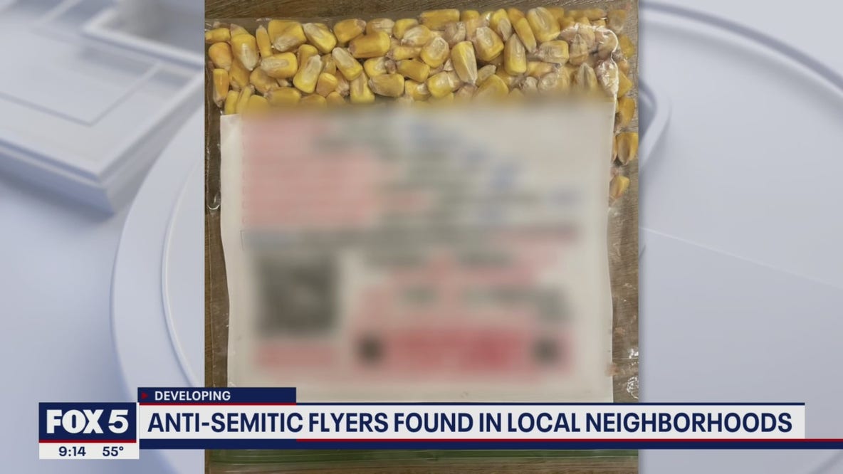 Anti-Semitic flyers found in DC area communities; similar incidents reported nationwide